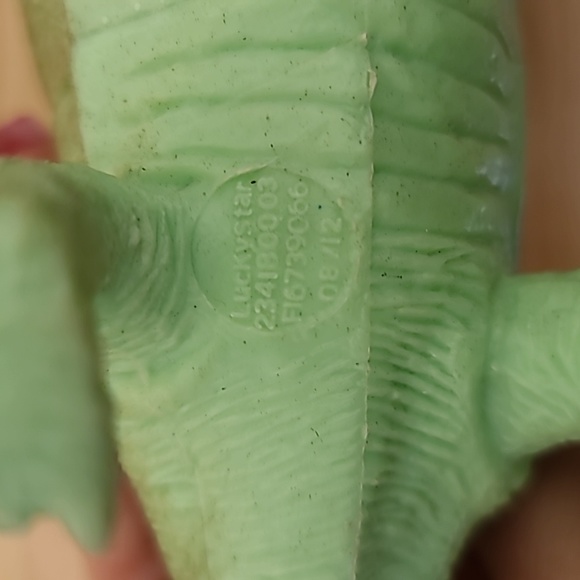 VINTAGE LUCKY STAR PLASTIC DINOSAUR FIGURE APATOSAURUS 14" - Picture 6 of 6